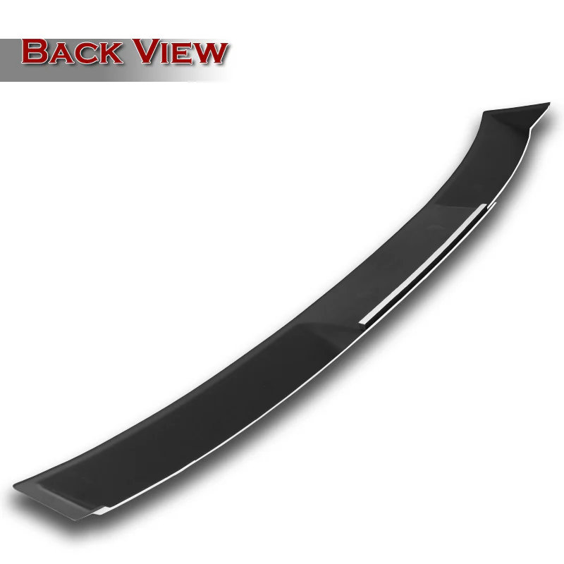 W-Power ABS VIP-Style Rear Widow Roof Visor Wing Spoiler For 2019- 2024 BMW 3-Series G20 G80 M3 Sedan -Pearl White - Image 4