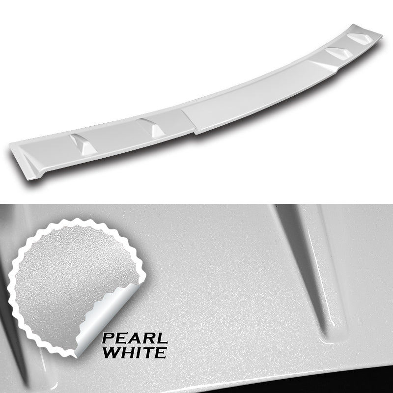 W-Power ABS VIP-Style Rear Widow Roof Visor Wing Spoiler For 2019-2025 Nissan Altima -Pearl White - Image 2