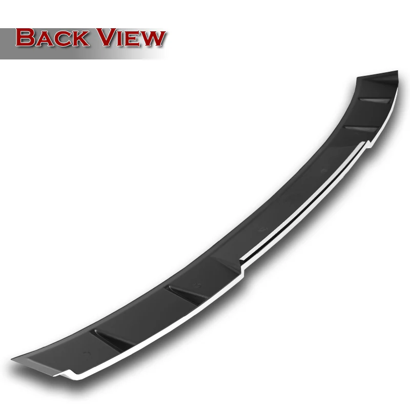 W-Power ABS VIP-Style Rear Widow Roof Visor Wing Spoiler For 2019-2025 Nissan Altima -Pearl White - Image 4