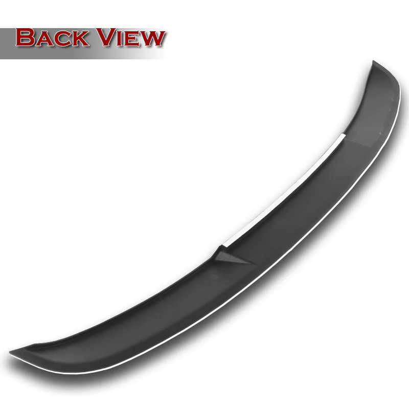 W-Power ABS VIP-Style Rear Widow Roof Visor Wing Spoiler For 2021 - 2024 Kia K5 -Pearl White - Image 4