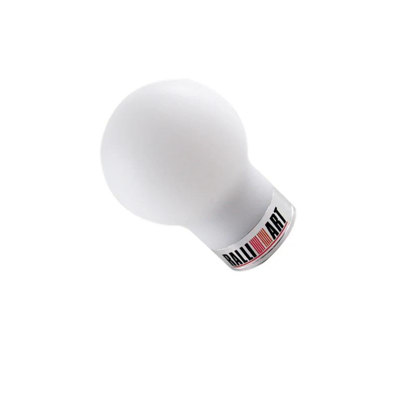 White Ralliart Club Style Racing Gear Shift Knob For Mitsubishi Lancer EVO GTO - Image 4