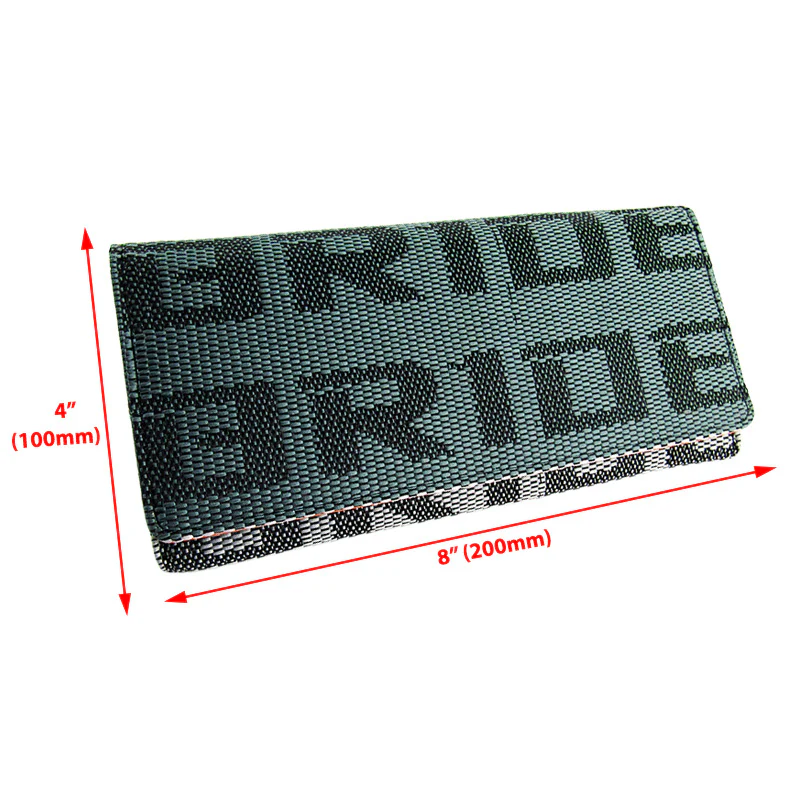 Bride Gradation Brown Leather Trifold Clutch - Image 3