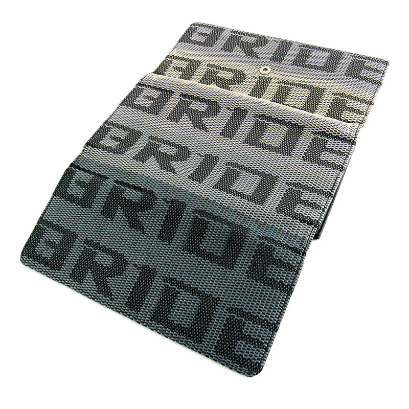 Bride Gradation Black Leather Trifold Clutch - Image 7