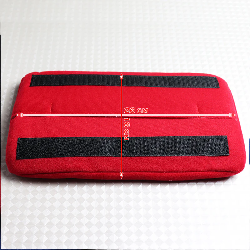 Bride Red Lumbar Pad for Bride Bucket Seats - Image 5