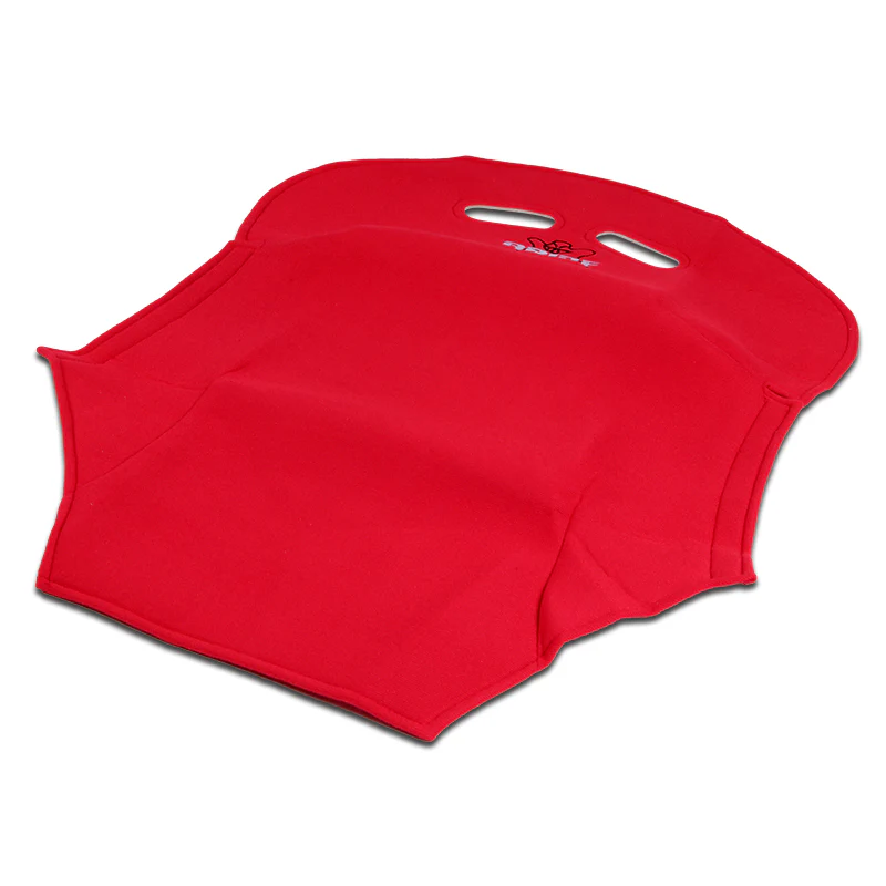 X1 JDM Red Racing Seat Protector Cover Pure Cotton Seat Dust Boot Bride logo New - Image 4