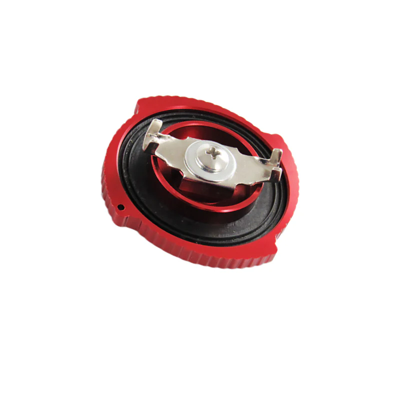 X1 Red Brand New Ralliart Aluminum Racing Engine Oil Filler Cap For MITSUBISHI - Image 3