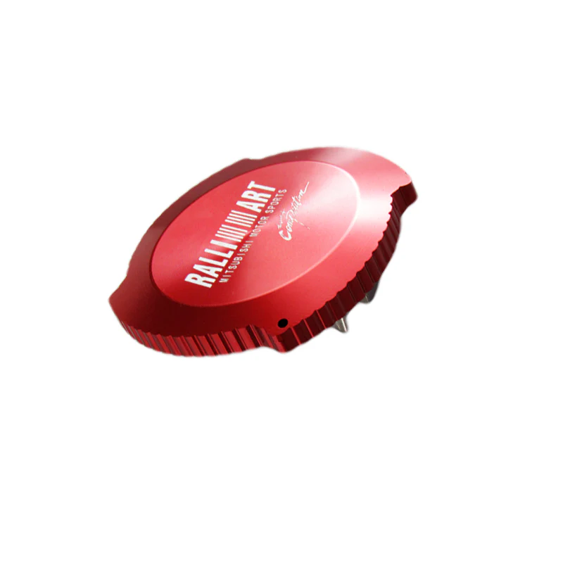X1 Red Brand New Ralliart Aluminum Racing Engine Oil Filler Cap For MITSUBISHI - Image 5