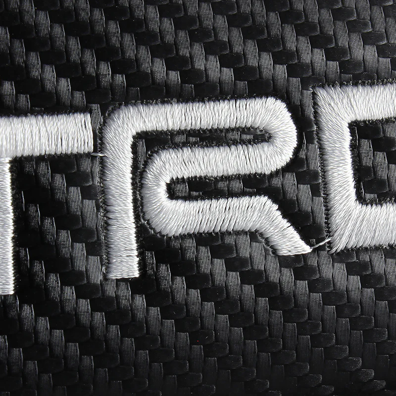 Toyota TRD Sports Black Carbon Fiber Look Seat Belt Cover X2 - Image 4
