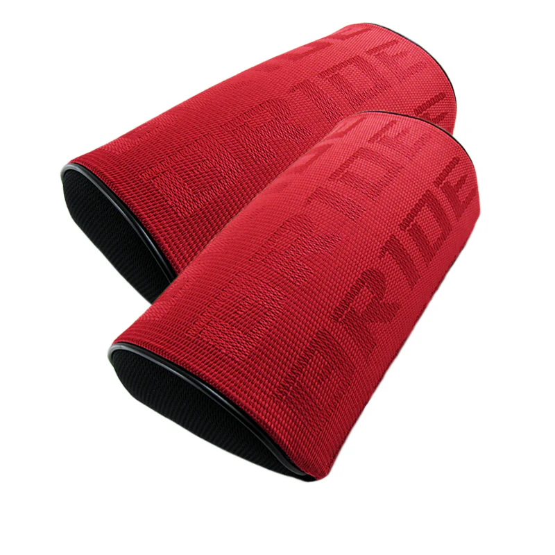 Bride Set of Red Gradation Car Cushion, Seat Pillow & Seat Belt Cover x2 - Image 6