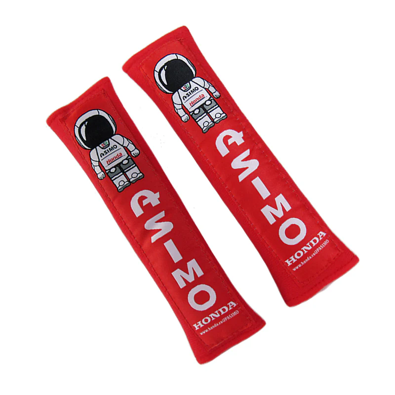 Honda ASIMO Red Seat Belt Cover X2 - Image 2