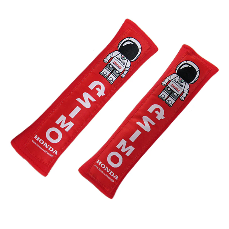 Honda ASIMO Red Seat Belt Cover X2 - Image 5