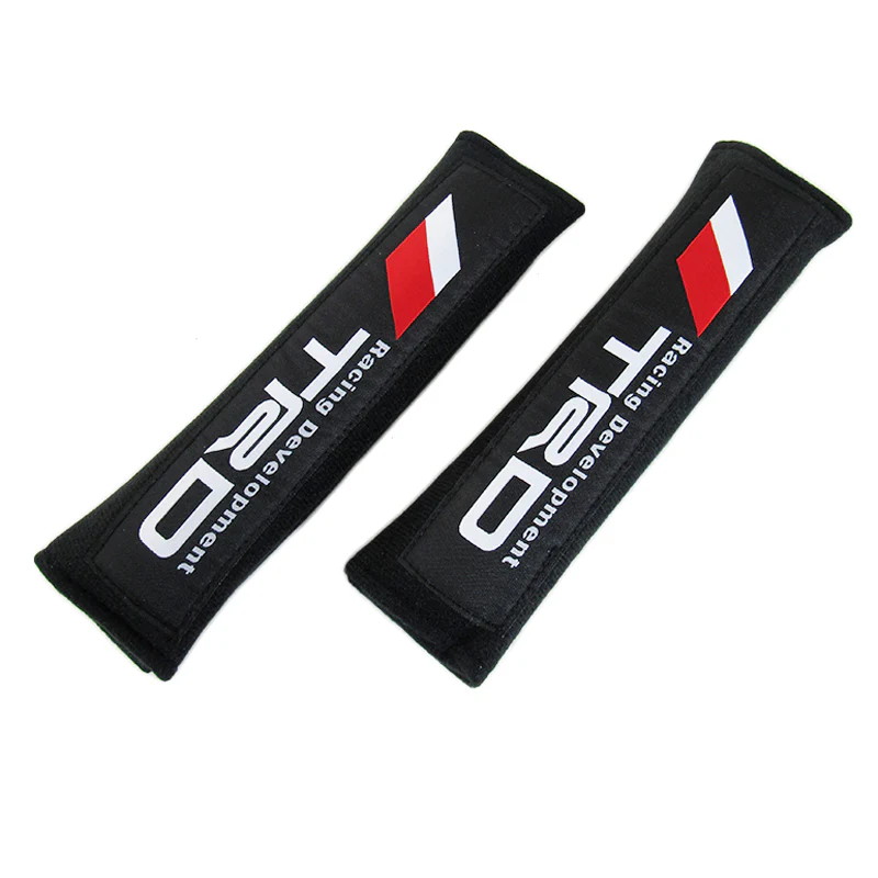 Toyota TRD Black Seat Belt Cover X2 - Image 5