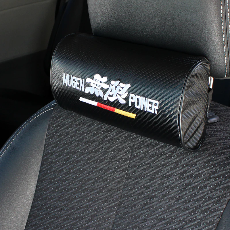 Mugen Carbon Fiber Look Seat Pillow x2 - Image 3