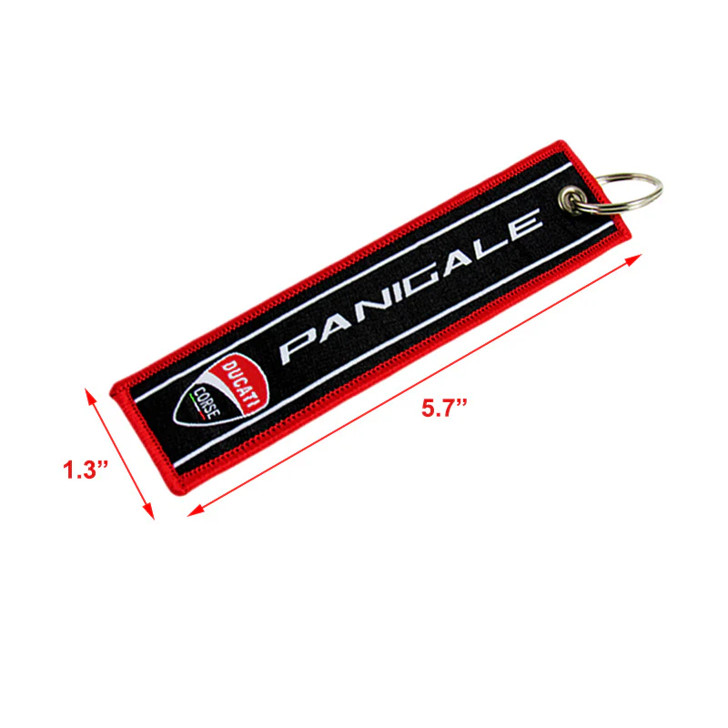 X2 Ducati Panigale Racing Keychain NINJA KAWASAKI DUCATICORSE MOTORCYCLE DOUBLE SIDE Cell Holders - Image 5