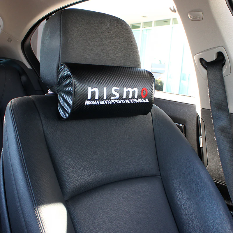 Nissan Nismo Carbon Fiber Look Seat Pillow x2 - Image 4