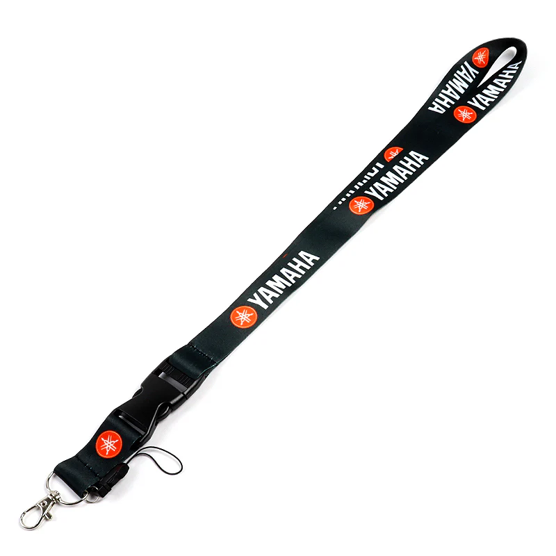 YAMAHA Racing Black/Red Biker Keychain Lanyard Motorcycle Key chain Strap Tag - Image 4
