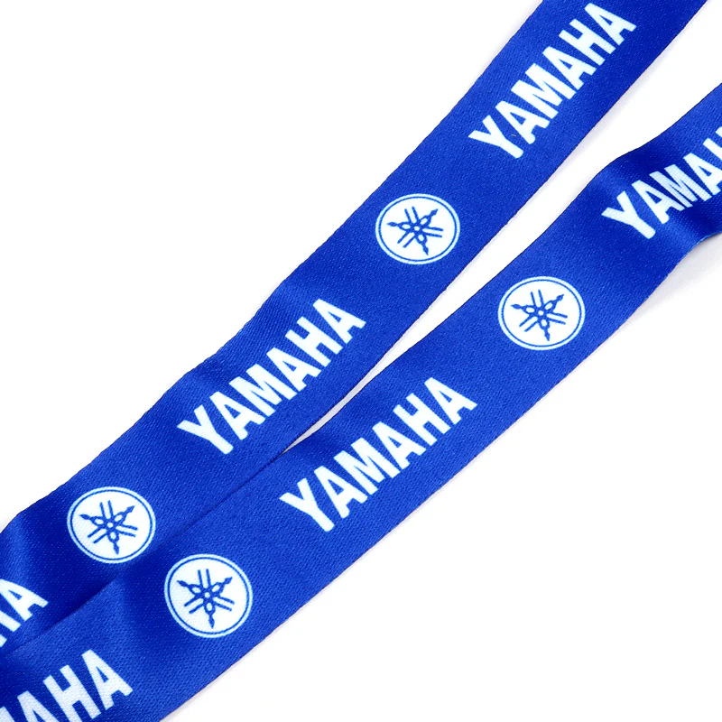 YAMAHA Racing Set of Blue Biker Keychain Lanyard Motorcycle Key chain Strap Tag - Image 3