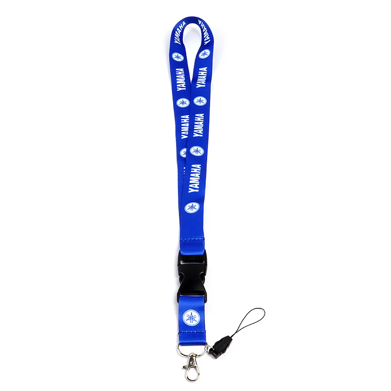 YAMAHA Racing Set of Blue Biker Keychain Lanyard Motorcycle Key chain Strap Tag - Image 6