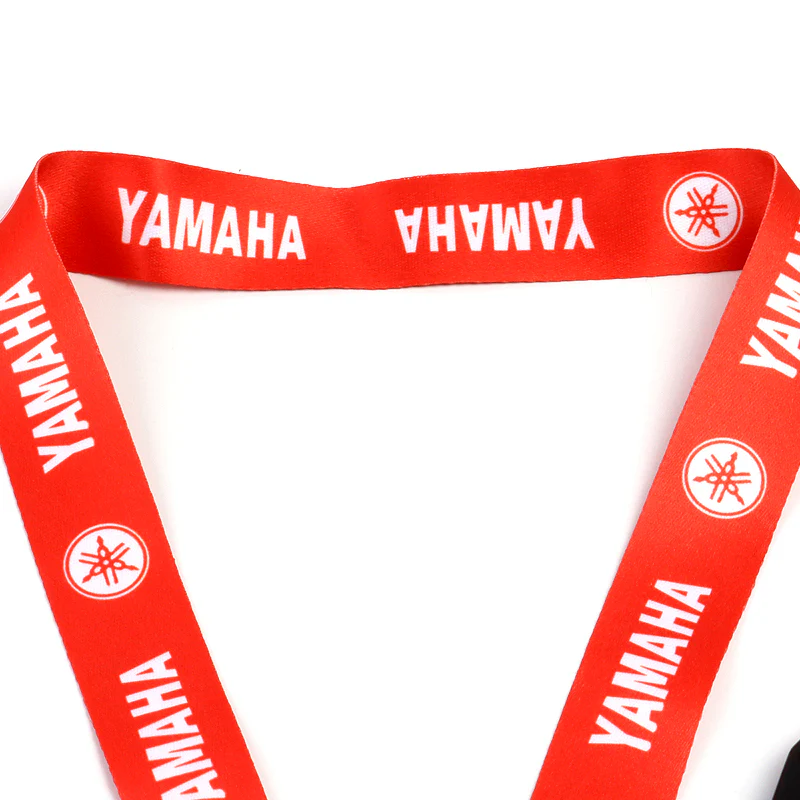 YAMAHA Racing Set of Red Biker Keychain Lanyard Motorcycle Key chain Strap Tag - Image 7