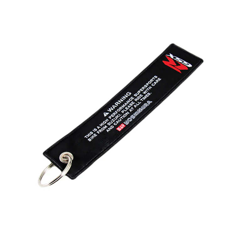 YOSHIMURA SUZUKI Keychain Fabric Strap Keyring Motorcycle Key Chain Gift GSXR X2 - Image 2