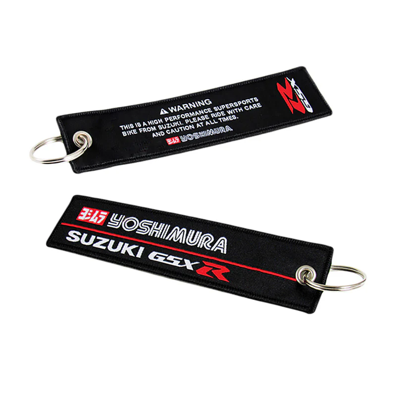 YOSHIMURA SUZUKI Keychain Fabric Strap Keyring Motorcycle Key Chain Gift GSXR X2 - Image 4