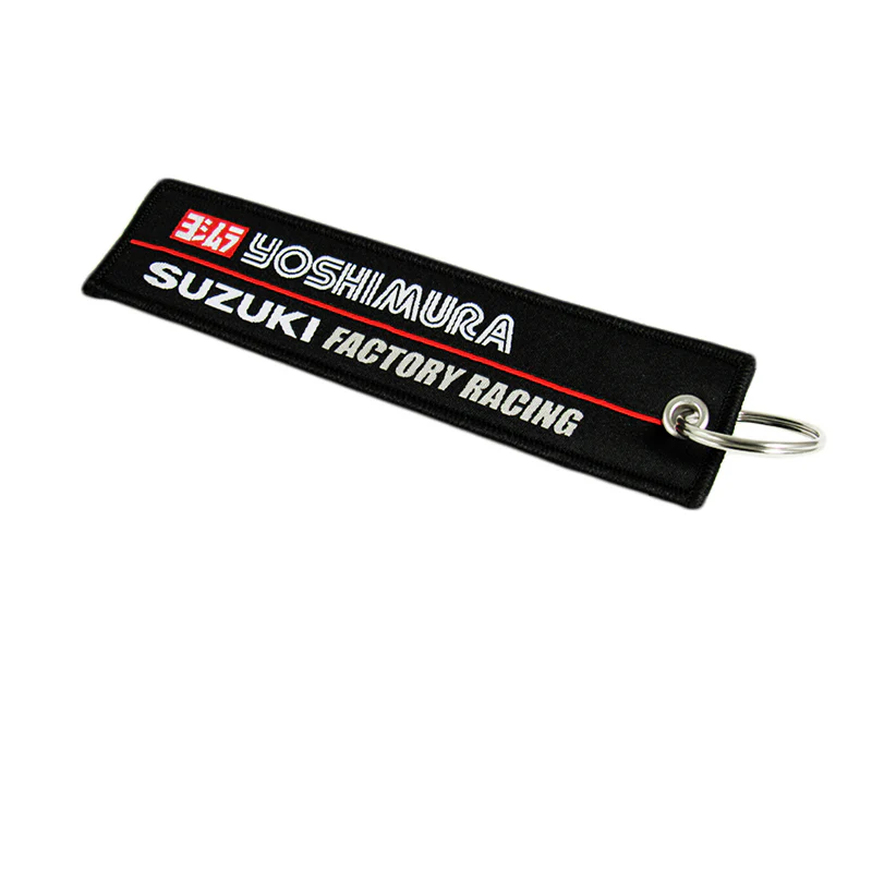 YOSHIMURA SUZUKI Keychain Fabric Strap Keyring Motorcycle Key Chain Gift GSXR X2 - Image 5